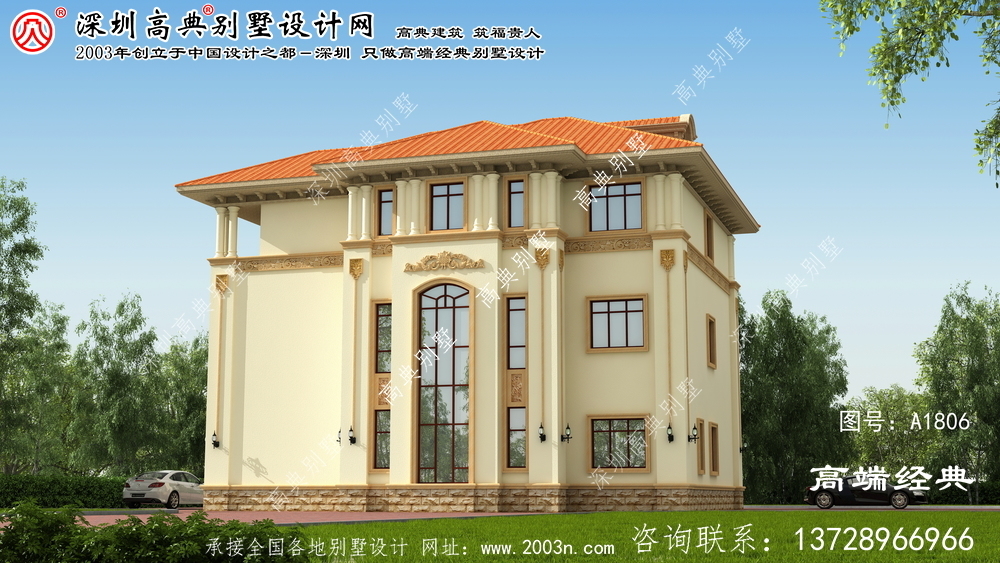 翼城县农村别墅设计图复式设计采光好