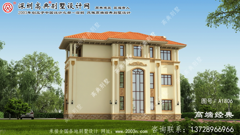 翼城县农村别墅设计图复式设计采光好