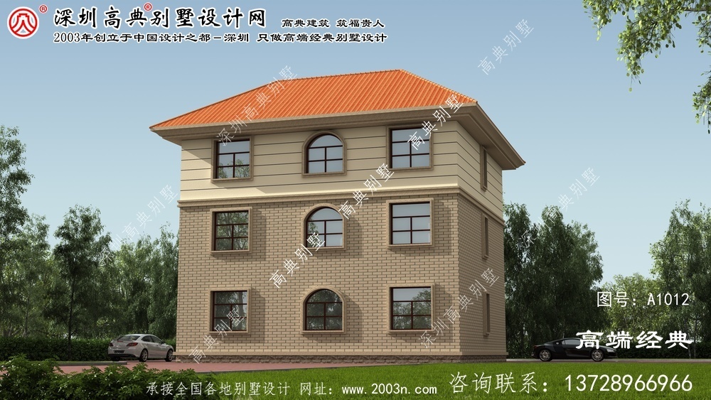 兴山县小区别墅图纸