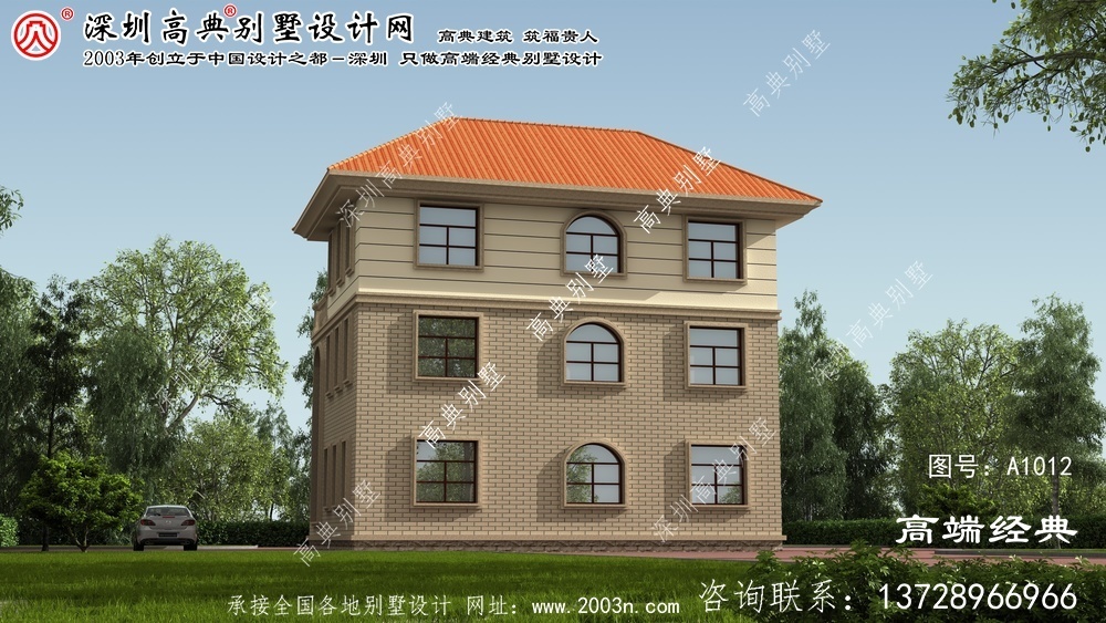 兴山县小区别墅图纸