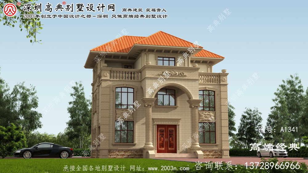 顺德区三层别墅施工图