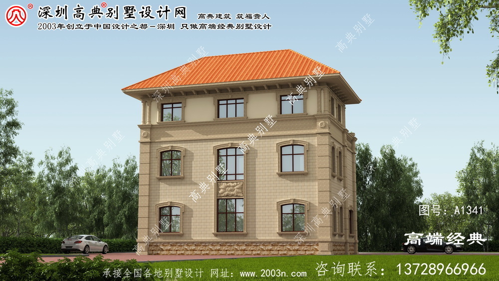 顺德区三层别墅施工图