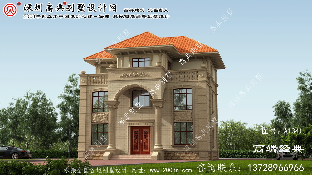 顺德区三层别墅施工图