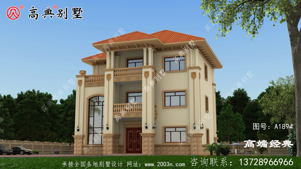 绿春县农村别墅简单图	