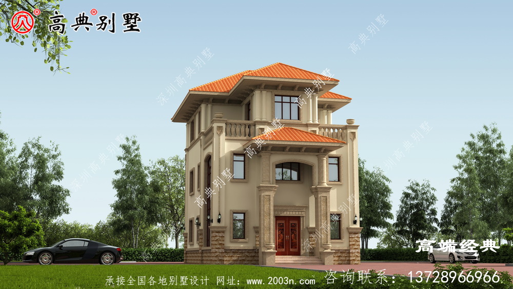  武威市农村自建别墅三层