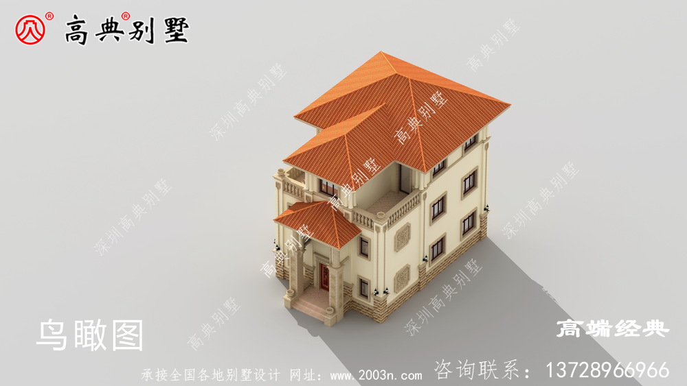  武威市农村自建别墅三层