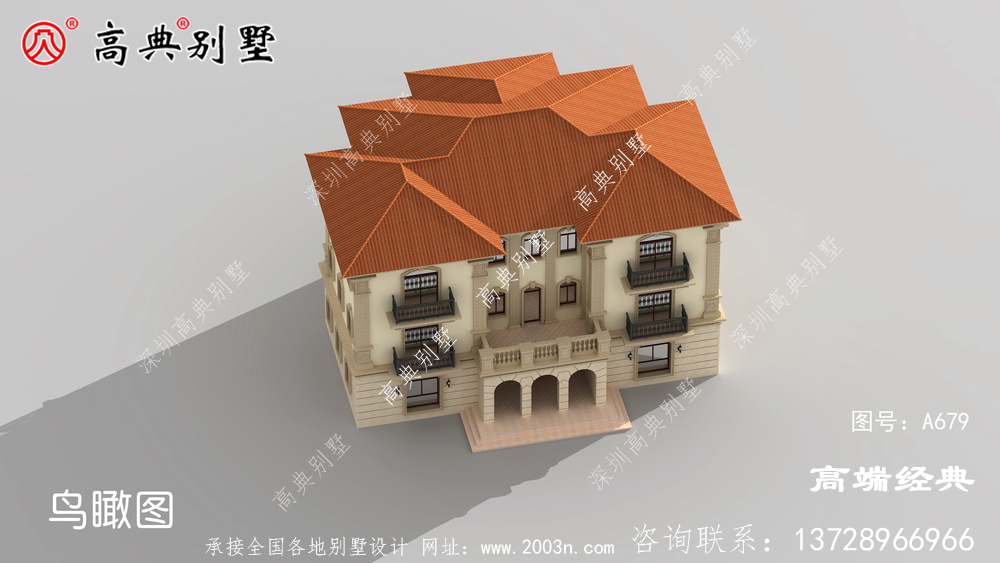 私人别墅外观设计效果图大全