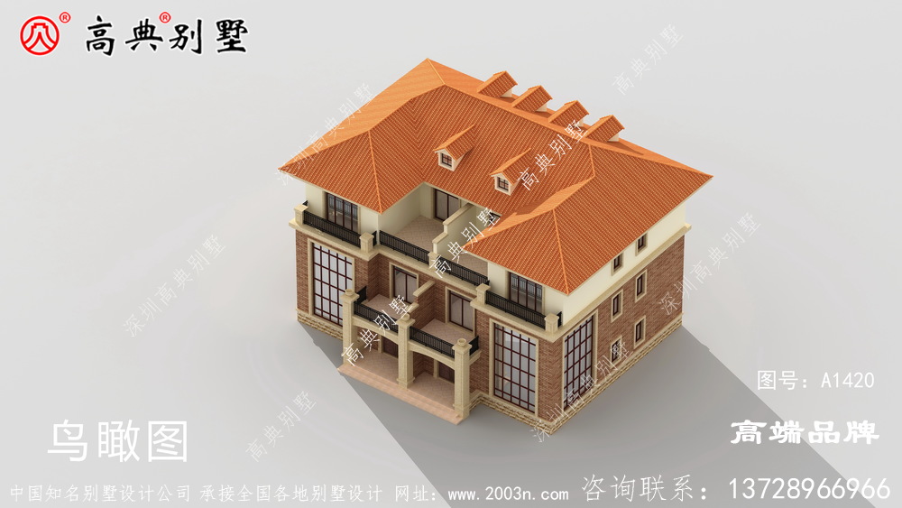 251平方米房屋设计图还设计了露台供大家使用