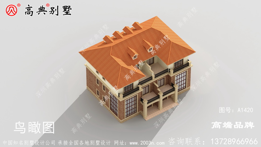 251平方米房屋设计图还设计了露台供大家使用