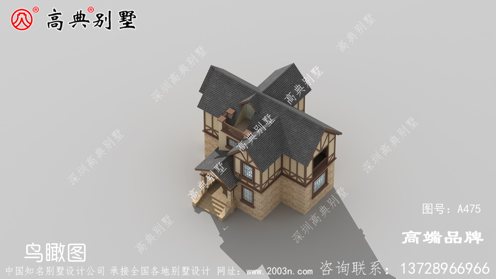 农村房子设计图平面图丰富了别墅主体造型