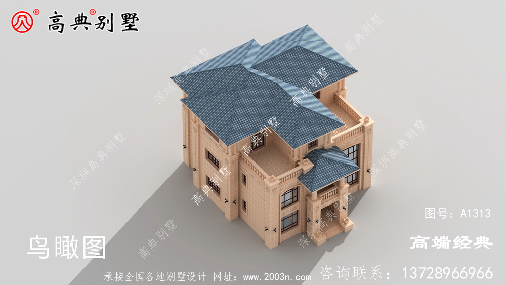 全村人羡慕，隔壁村都绕路来看的别墅