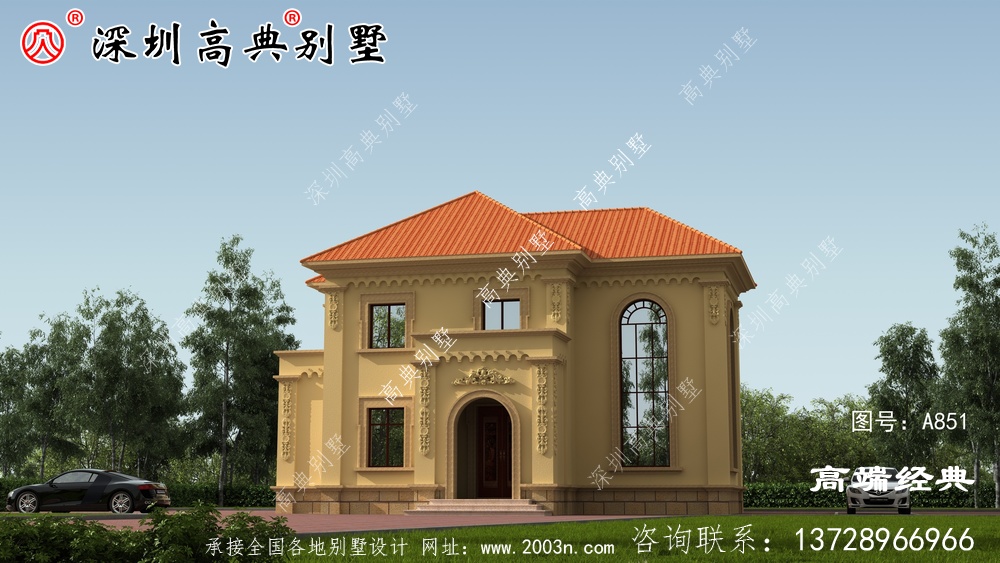 农村没有建别墅经验的施工队伍也能简单建设,户型实用,需要的朋友可以收藏